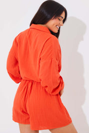 Cheesecloth Short Co-Ord