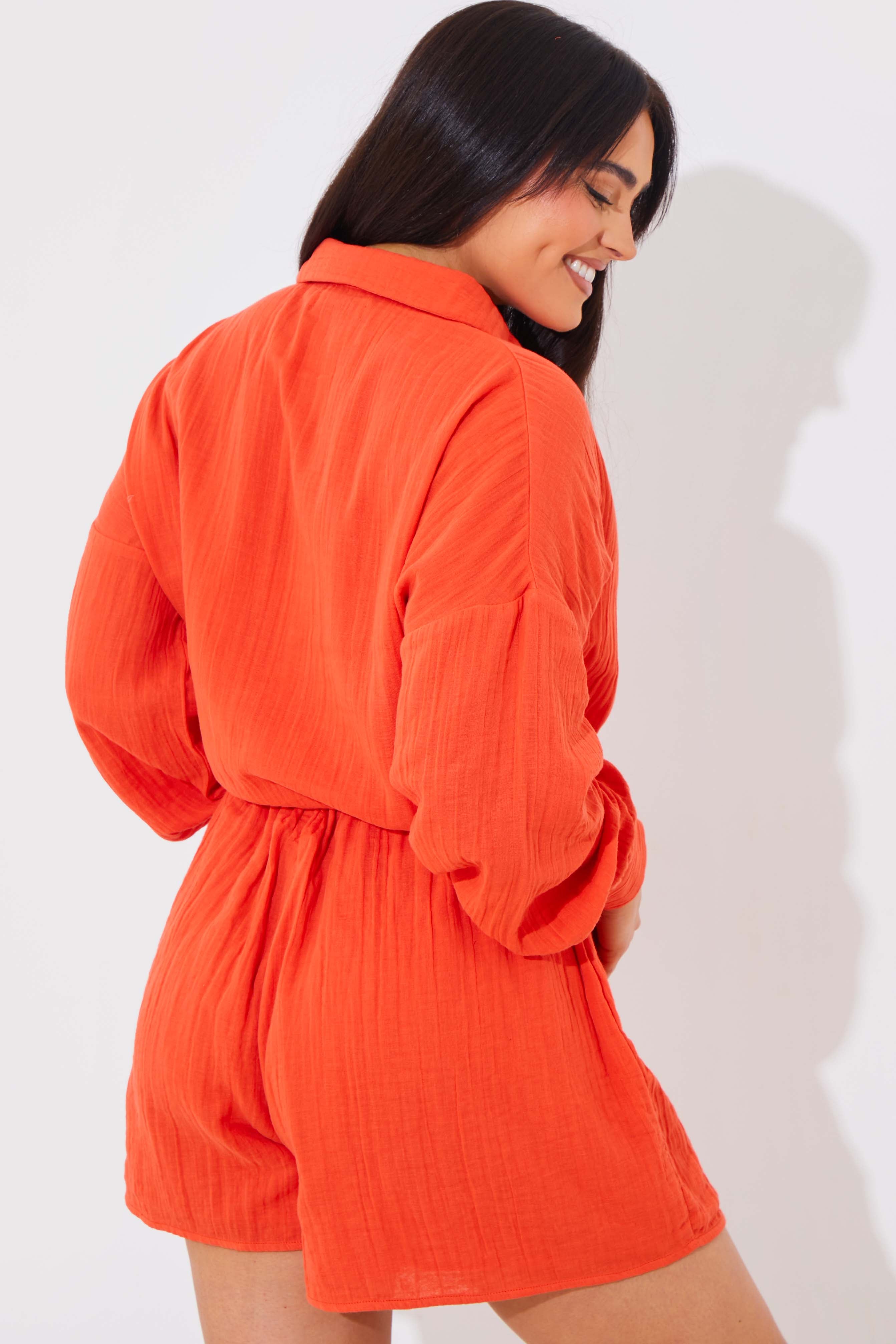 Cheesecloth Short Co-Ord