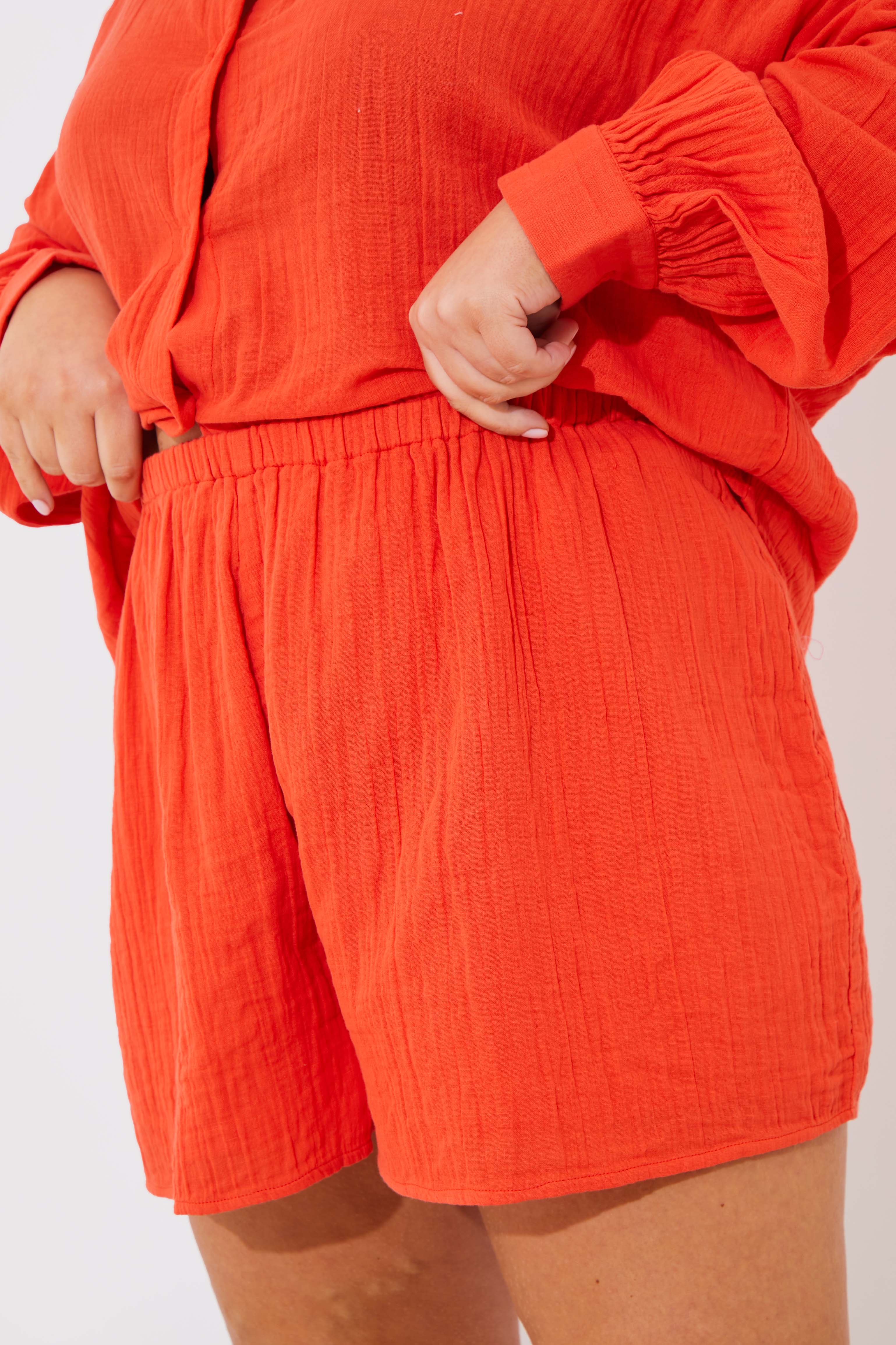 Cheesecloth Short Co-Ord