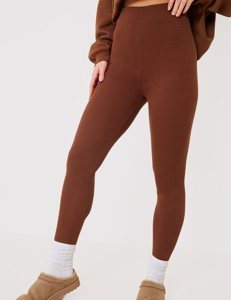 Thick Rib Leggings