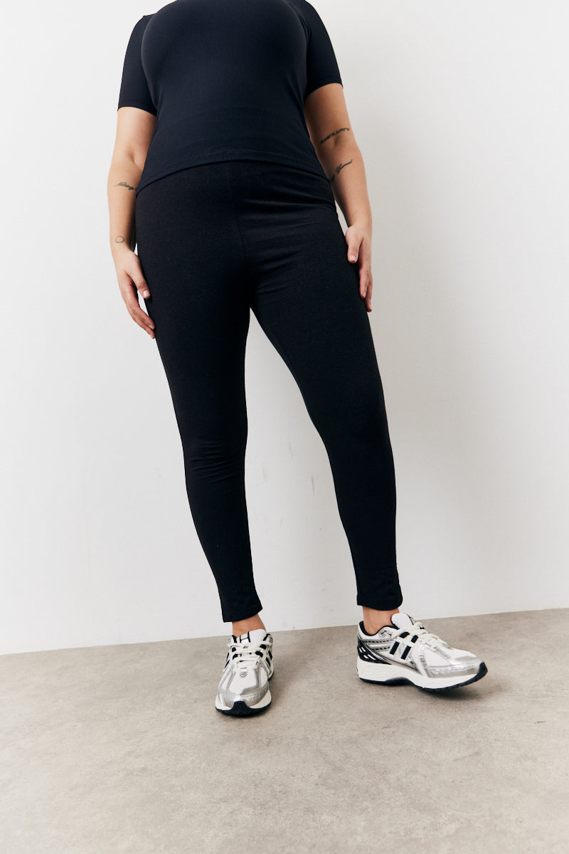 Black 2 Pack Jersey Kickflare and Legging