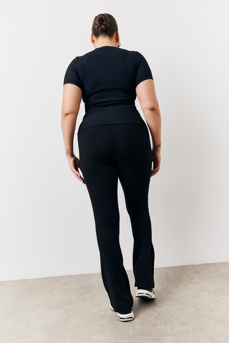 2 Pack Jersey Kickflare Trouser