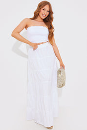 Maxi Tiered Maxi Skirt
