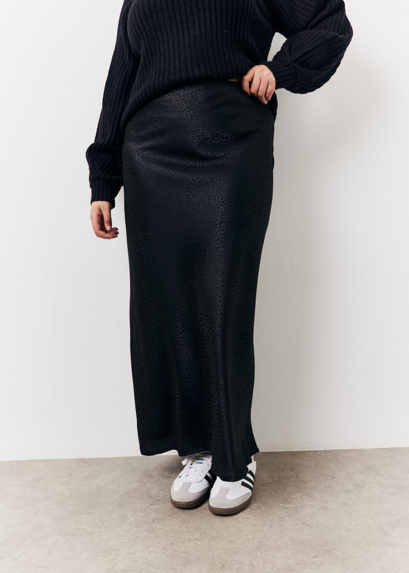 Jacquard Printed Slip Skirt