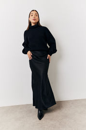 Jacquard Printed Slip Skirt