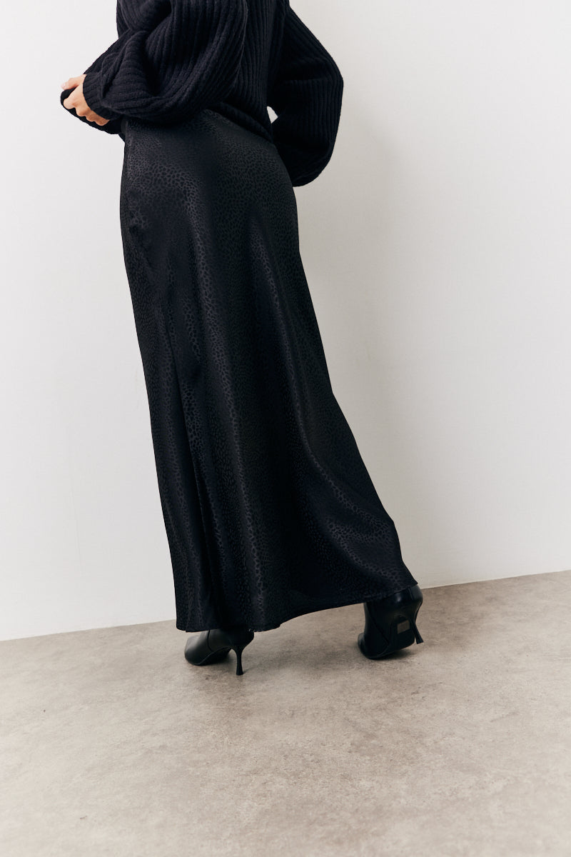 Jacquard Printed Slip Skirt