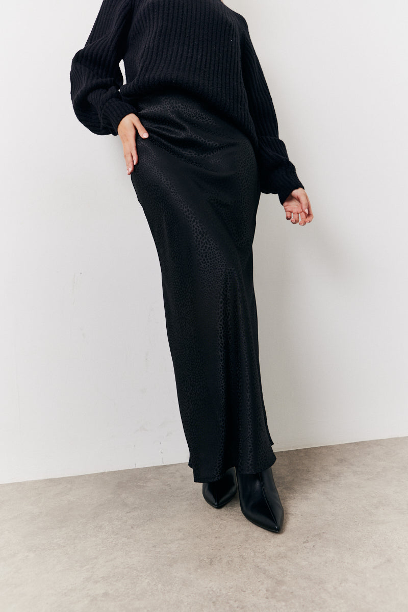 Jacquard Printed Slip Skirt