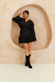 Frill Crochet Detail Co Ord Skirt