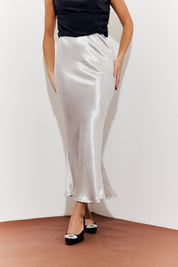 Satin Midaxi Skirt