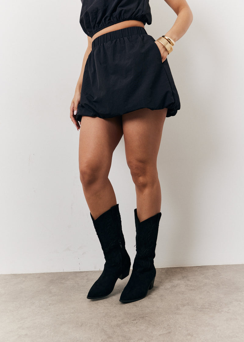 Baloon Co-Ord Mini Skirt