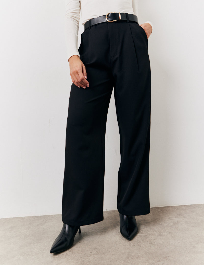 Elastic Waist Back Trouser