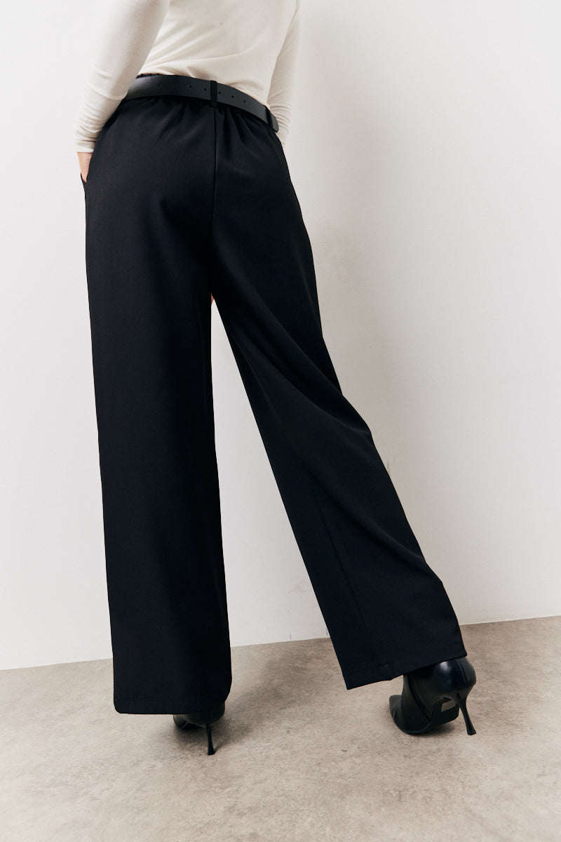 Elastic Waist Back Trouser