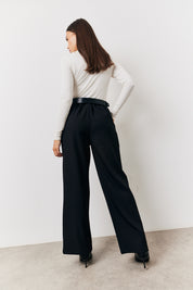 Elastic Waist Back Trouser
