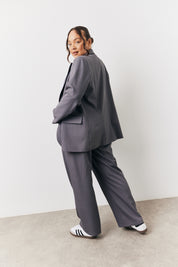 Elastic Waist Back Trouser