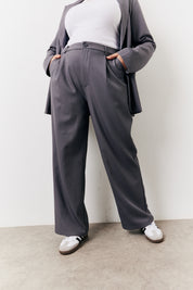 Elastic Waist Back Trouser