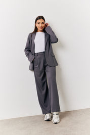 Elastic Waist Back Trouser