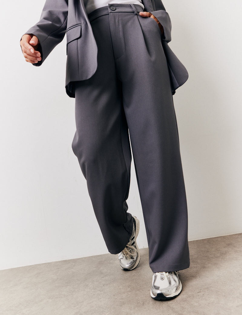 Elastic Waist Back Trouser