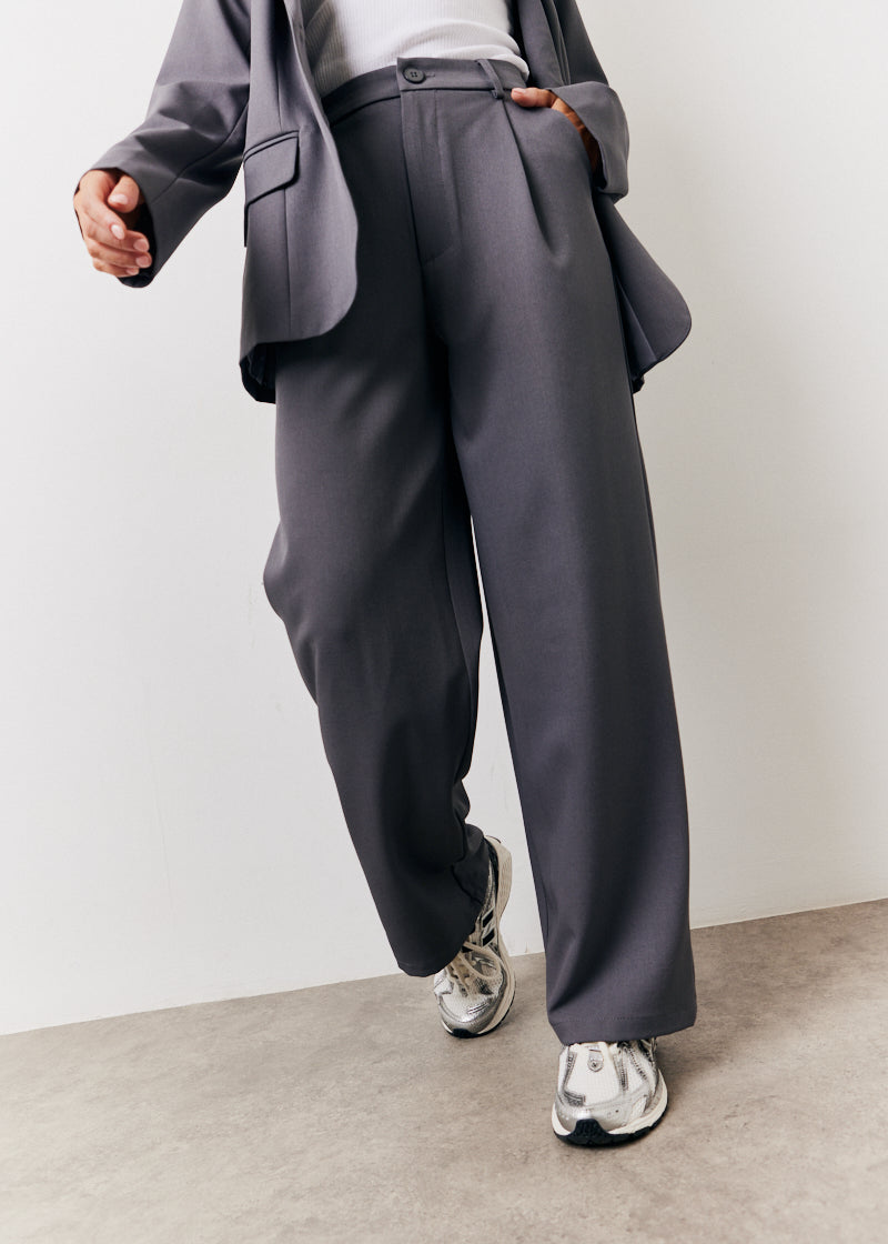 Elastic Waist Back Trouser