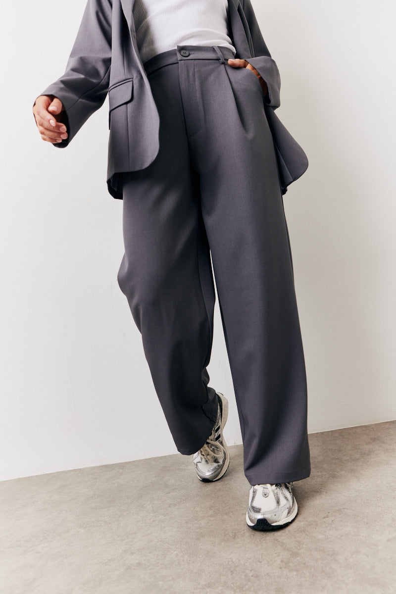 Elastic Waist Back Trouser