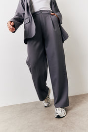 Elastic Waist Back Trouser