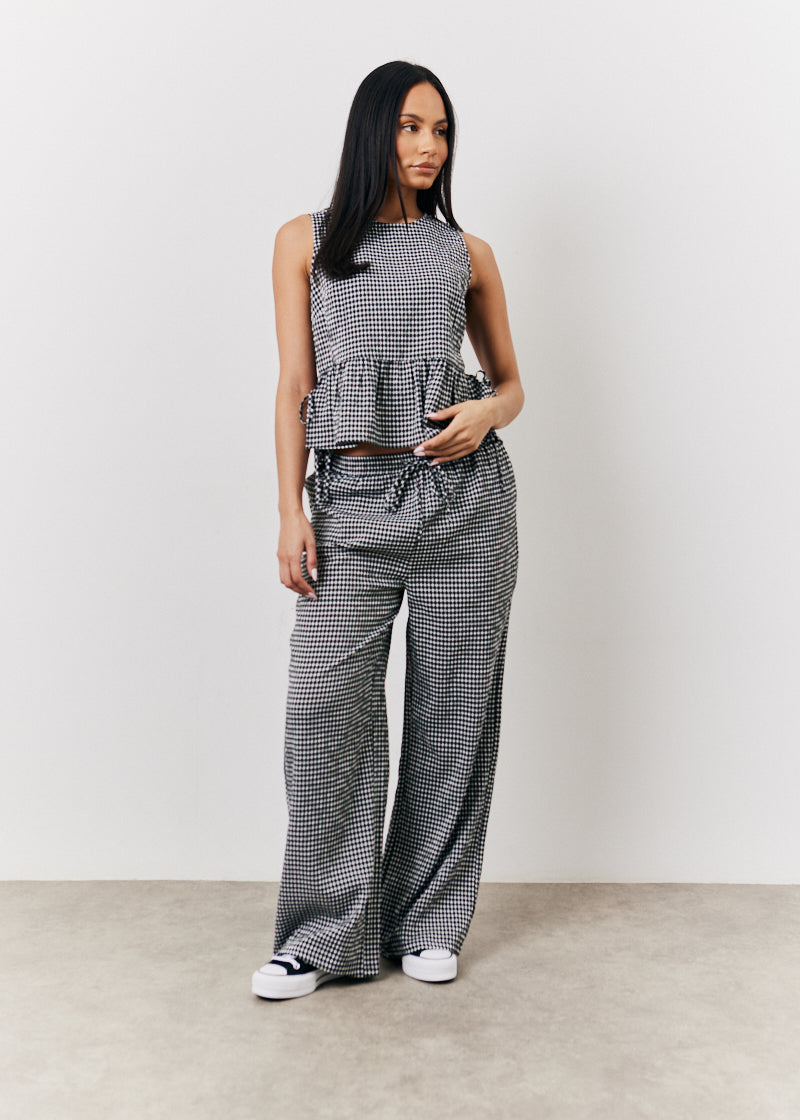 Gingham Trousers
