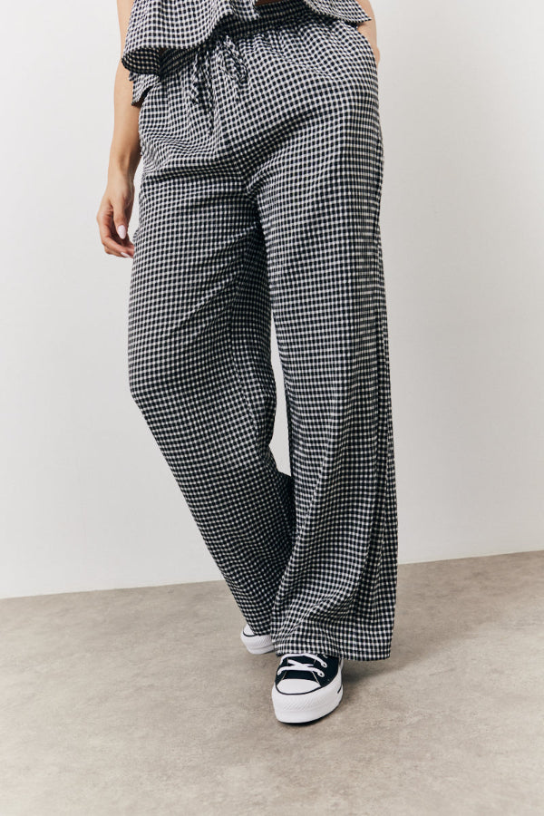Gingham Trousers