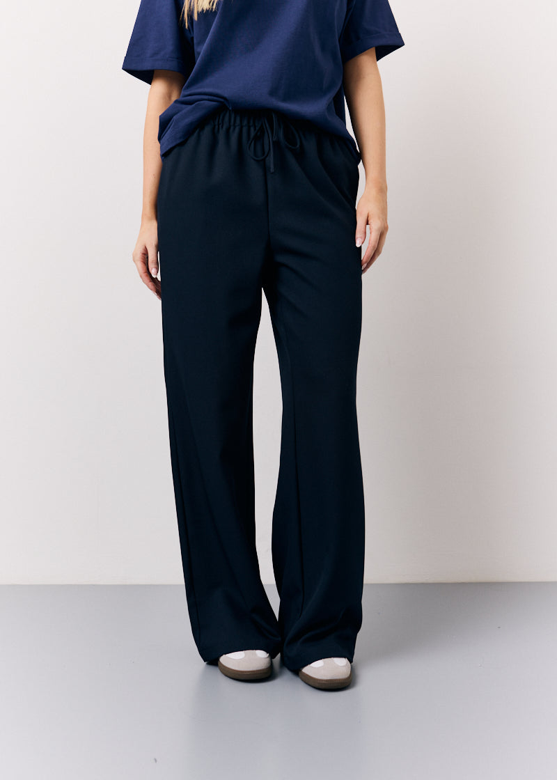 Drawstring Waist Tailored Trouser 