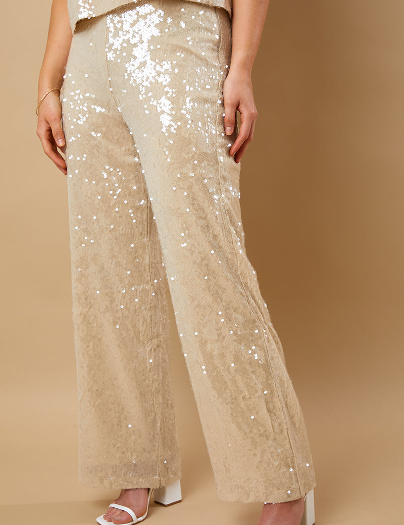 Sequin Trousers