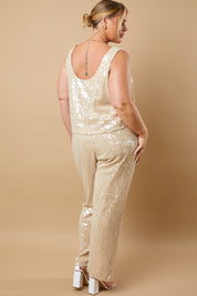 Sequin Trousers