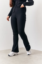 Brushed Rib Fit and Flare