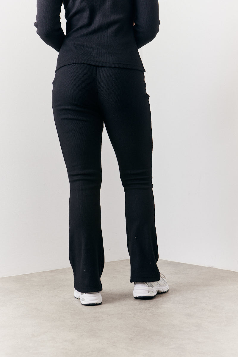 Brushed Rib Fit and Flare