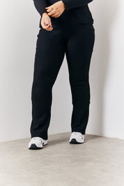 Brushed Rib Fit and Flare