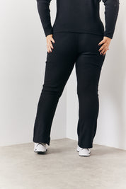 Brushed Rib Fit and Flare