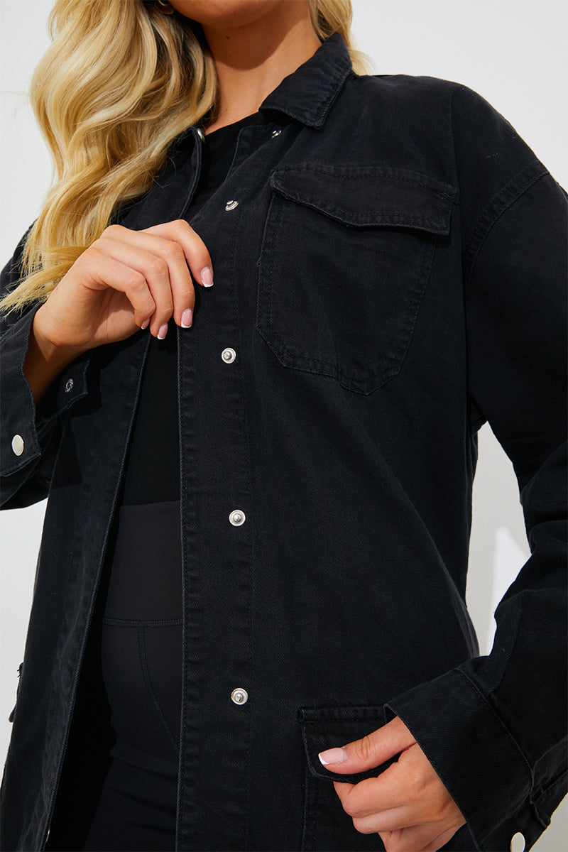 Washed Denim Shirt