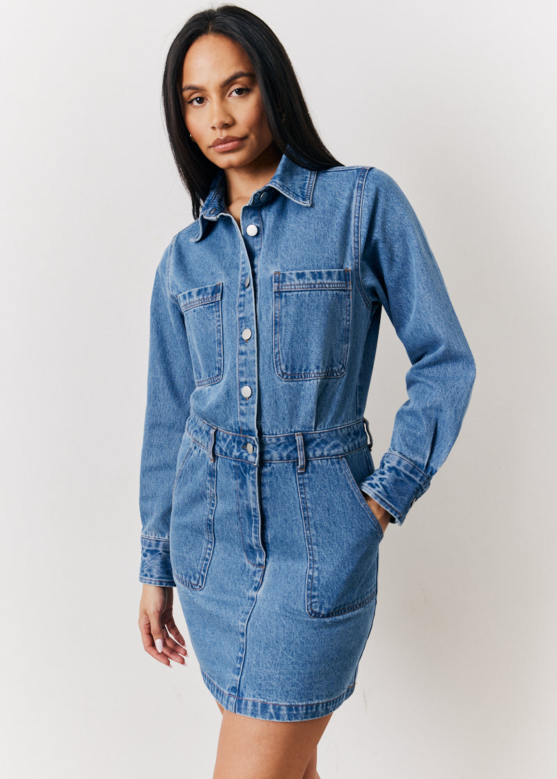 Denim Mini Dress