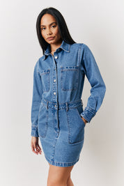 Denim Mini Dress