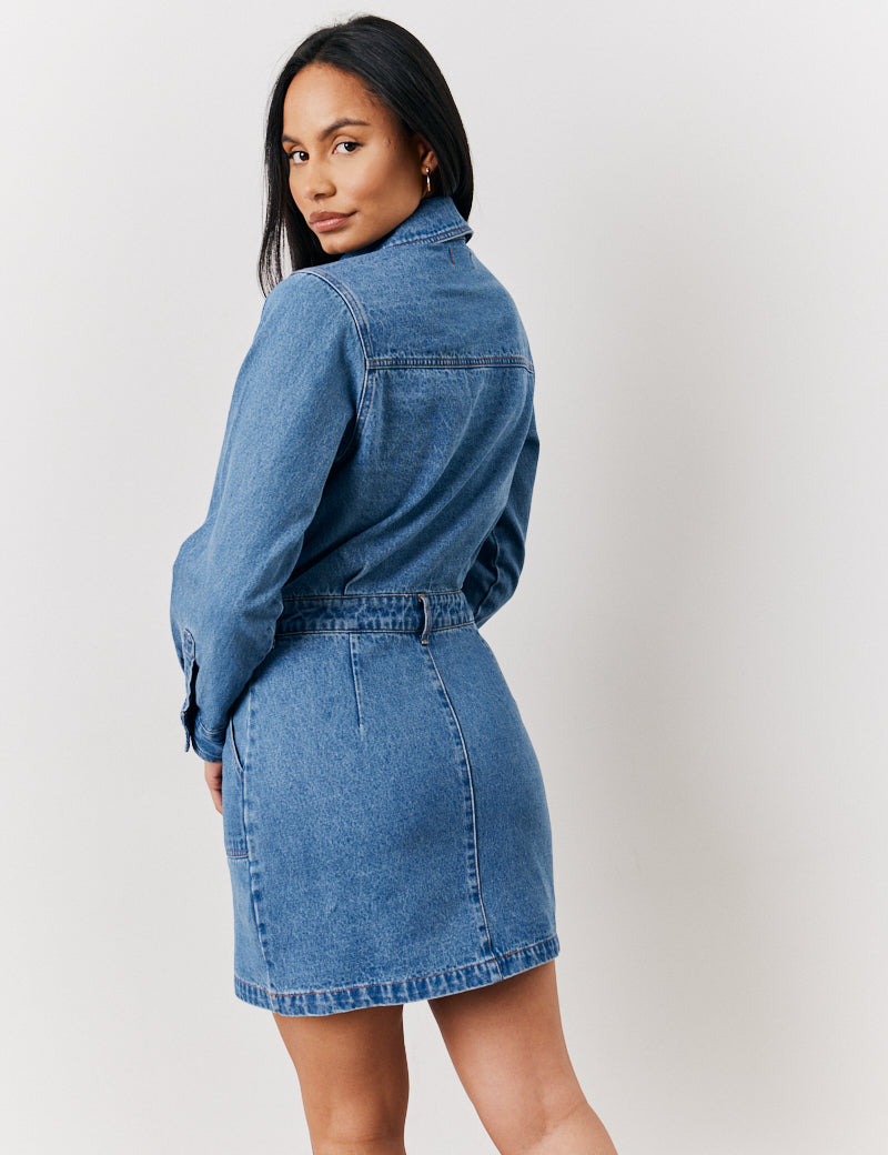 Denim Mini Dress