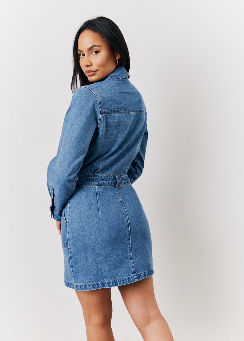 Denim Mini Dress