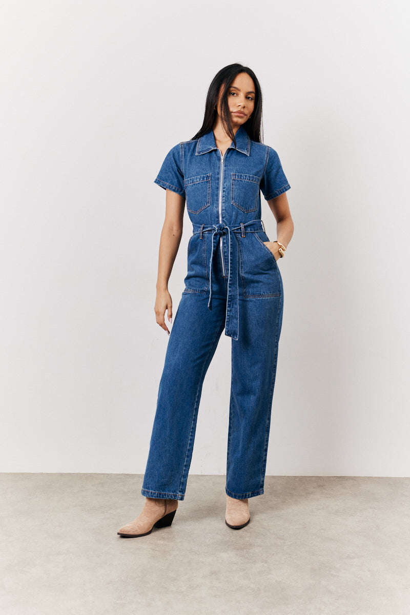 Denim Jumpsuit