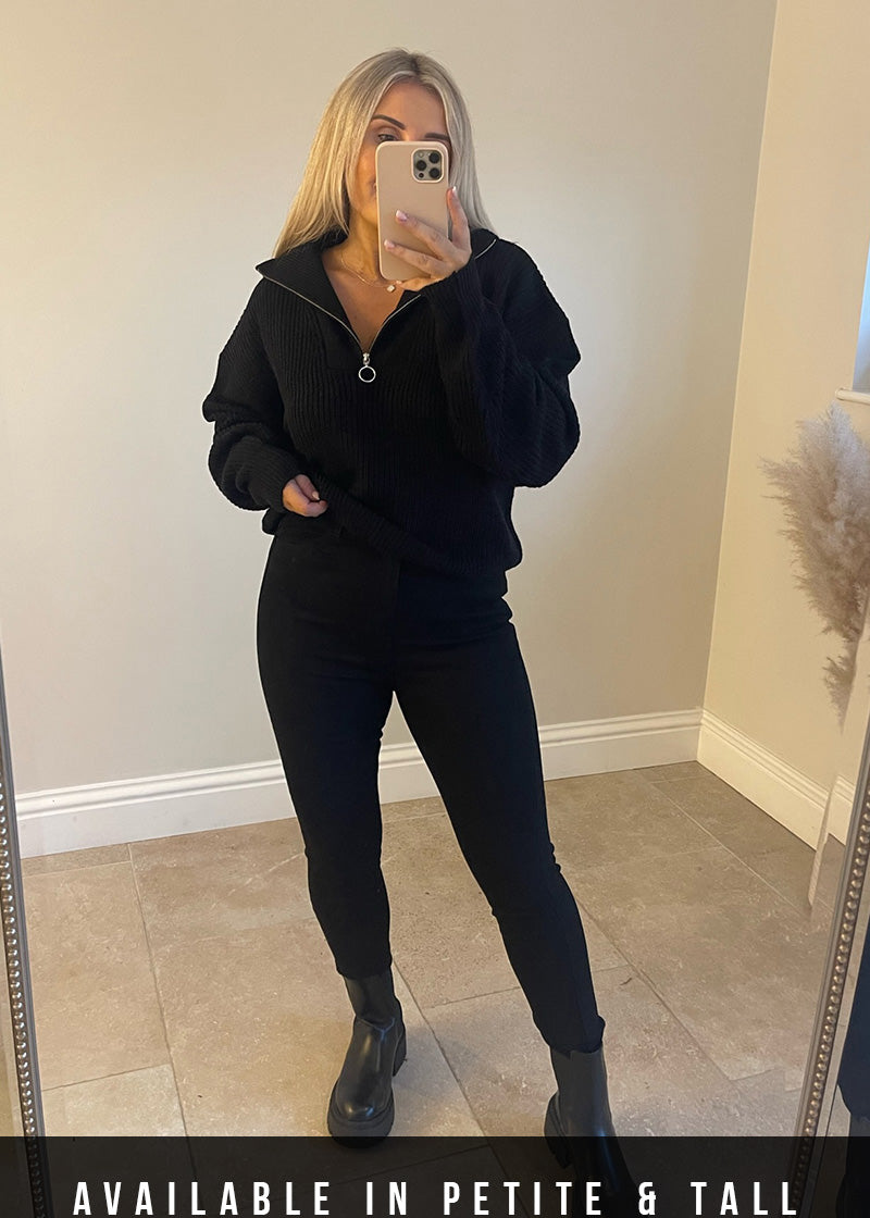 High Waisted Skinny Jeans