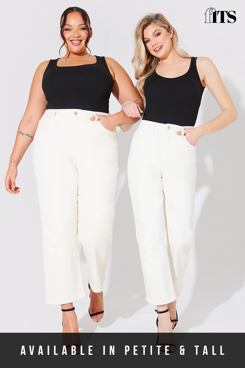 Ankle Grazer Straight Leg Jean