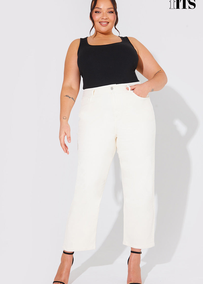 Ankle Grazer Straight Leg Jean
