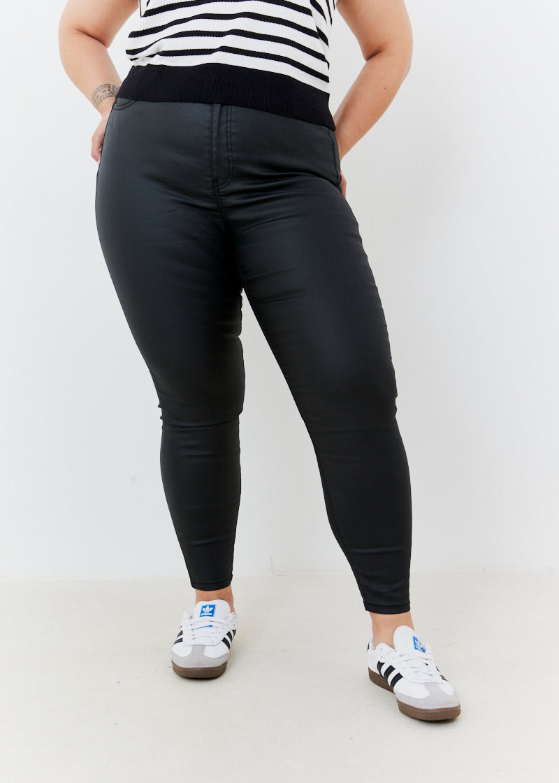 Coated Sculpt Shaper Jeans