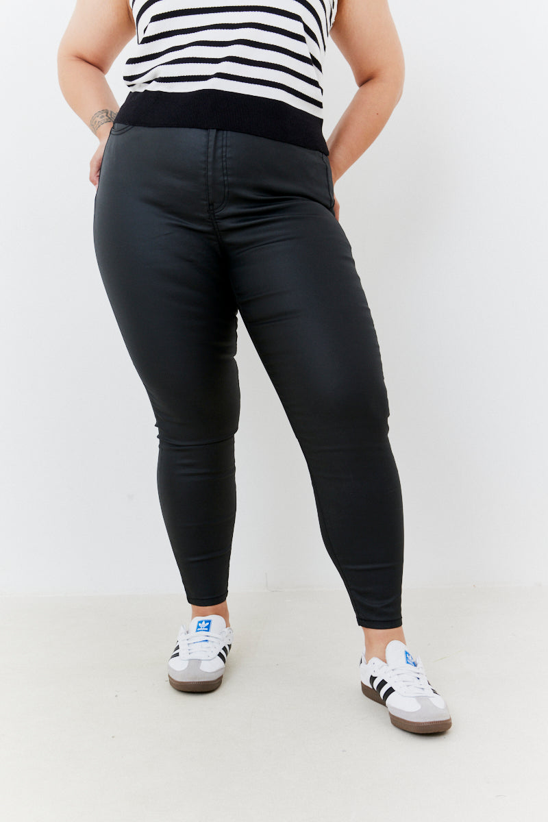 Coated Sculpt Shaper Jeans