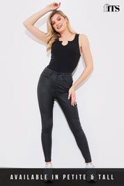 Coated Sculpt Shaper Jeans