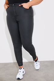 Coated Sculpt Shaper Jeans