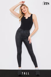 Coated Sculpt Shaper Jeans