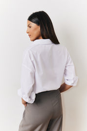 Oversized Poplin Shirt
