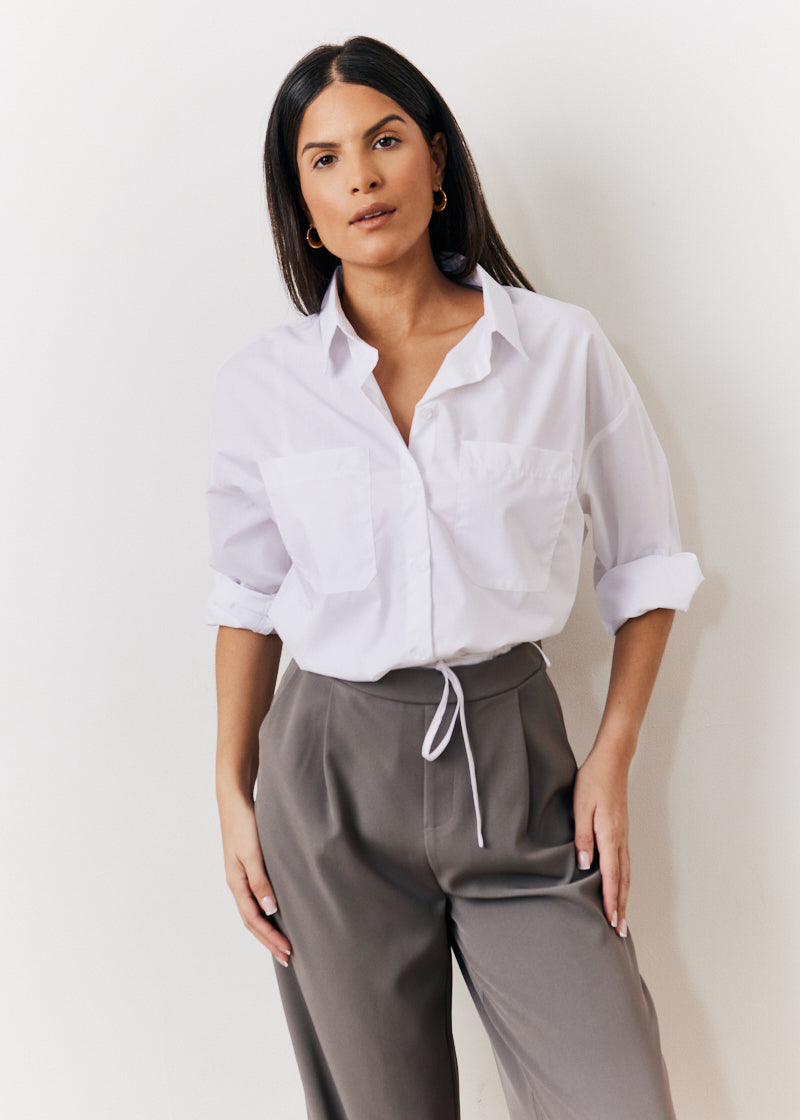 Oversized Poplin Shirt