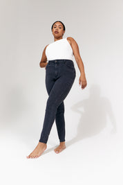 Washed Black Skinny Jean